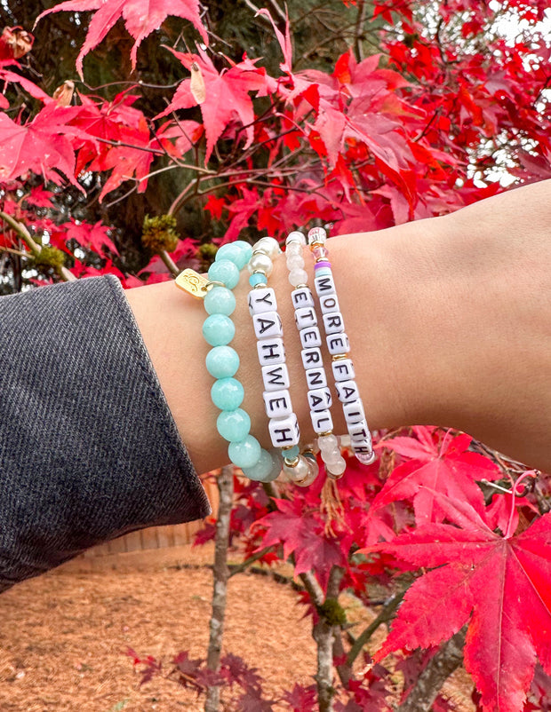 Endurance Christian Stone Bracelet