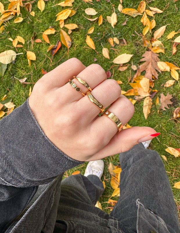 Dainty Vine Ring Christian Jewelry