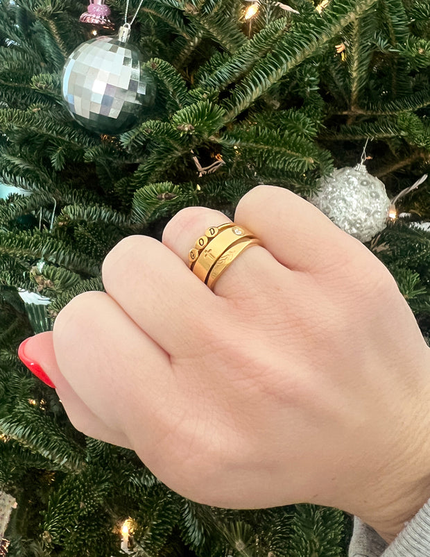 Dainty Vine Ring Christian Jewelry