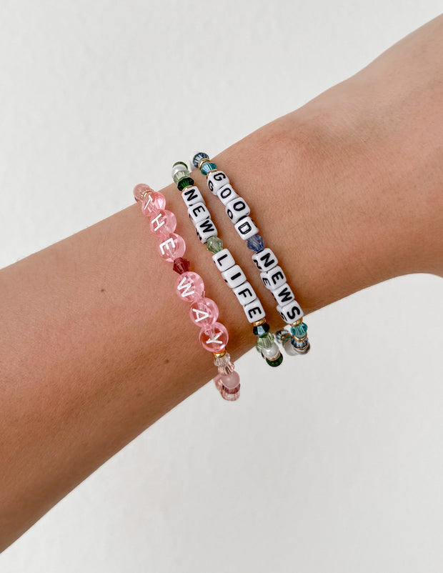 The Way Letter Bracelet Christian Jewelry