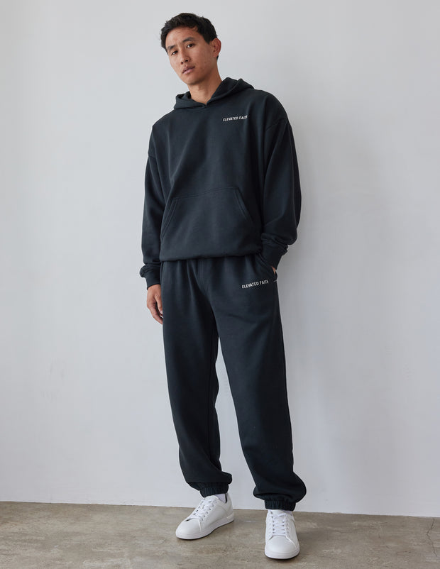 Basics Black Unisex Sweatpant Christian Jogger