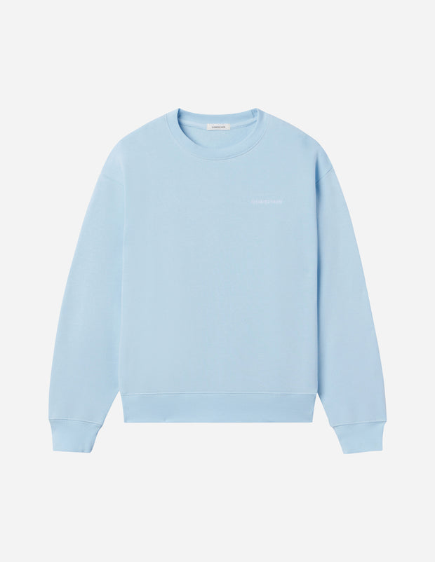 Basics Dream Blue Unisex Crewneck Christian Sweatshirt