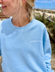 Basics Dream Blue Unisex Crewneck Christian Sweatshirt