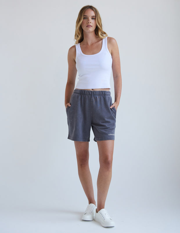 Basics Smoke Grey Women's Short Christian Apparel