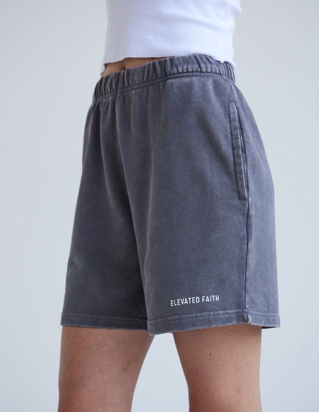 Basics Smoke Grey Women's Short Christian Apparel