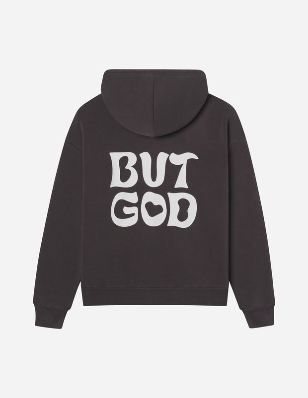 But God Grey Unisex Hoodie Christian Sweatshirt