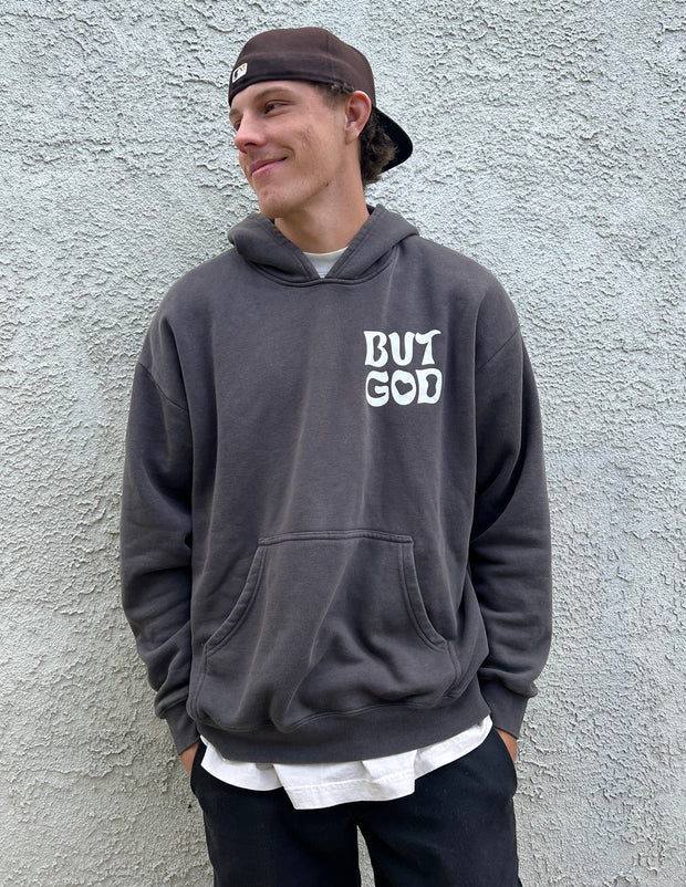 But God Grey Unisex Hoodie Christian Sweatshirt