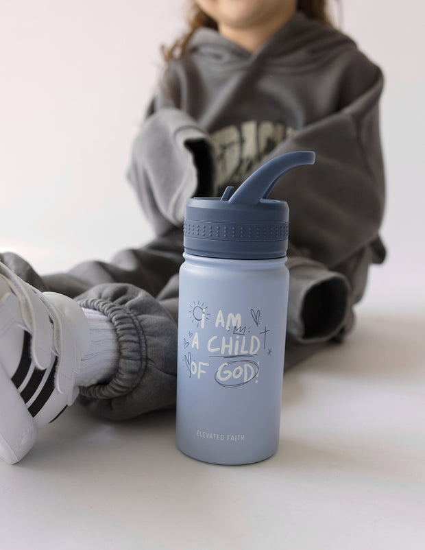 Child of God Kids Water Bottle Christian Accessories