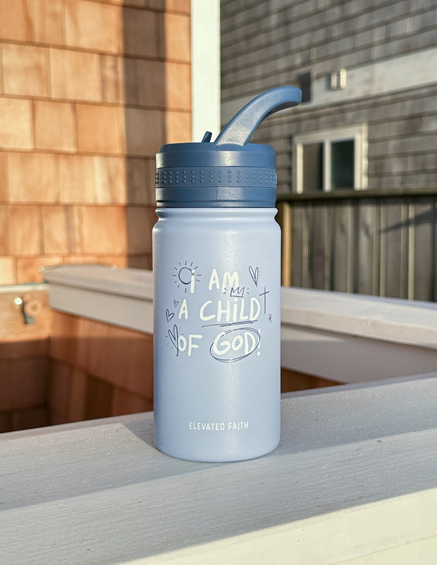 Child of God Kids Water Bottle Christian Accessories