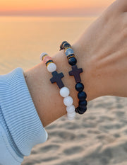 Elevated Faith Distance Collection Christian Stone Bracelet