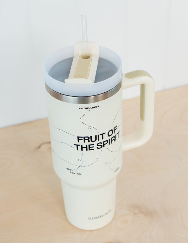 Fruit of the Spirit 40 oz Tumbler Christian Travel Mug