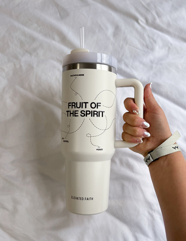 Fruit of the Spirit 40 oz Tumbler Christian Travel Mug