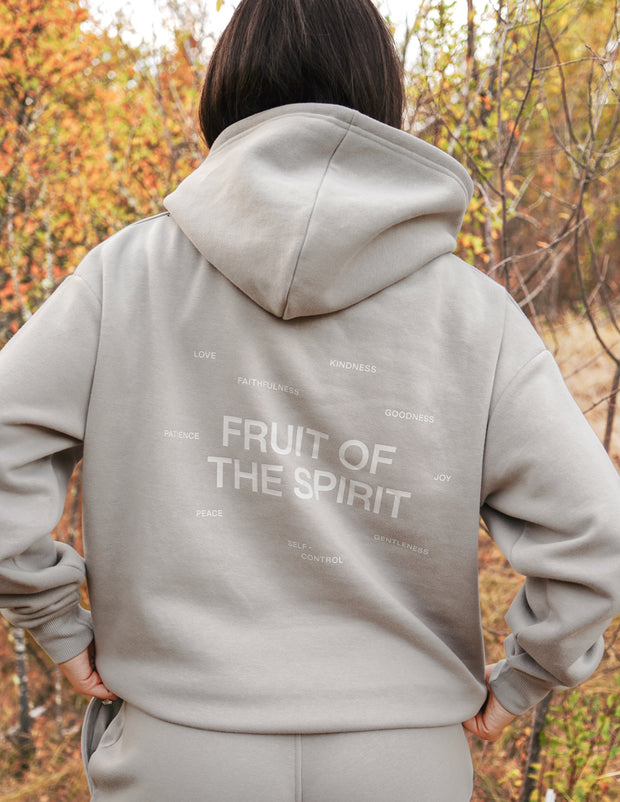 Fruit of the Spirit Grey Unisex Hoodie Christian Sweatshirt