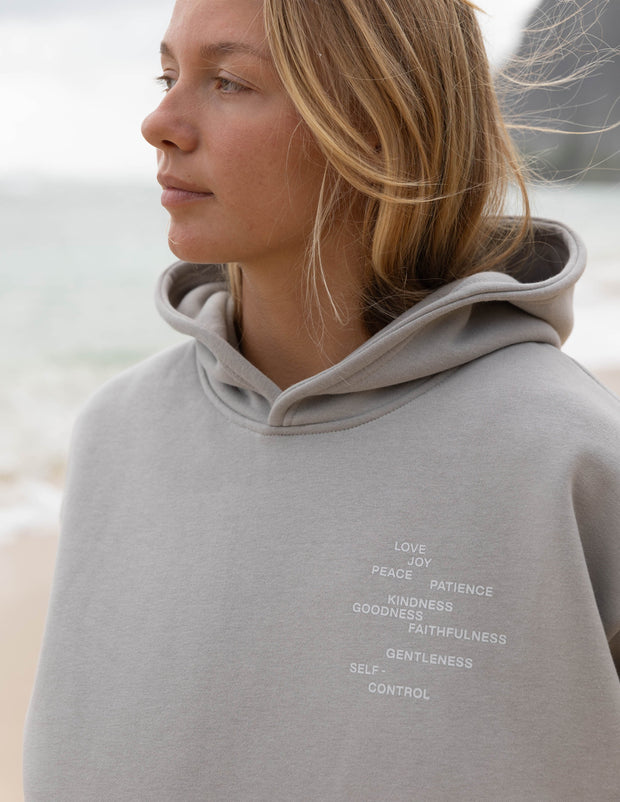 Fruit of the Spirit Grey Unisex Hoodie Christian Sweatshirt