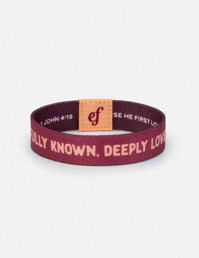 Fully Known Reversible Wristband Christian Bracelet