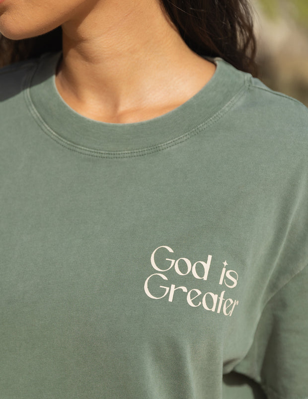 God Is Greater Unisex Tee Christian T-Shirt