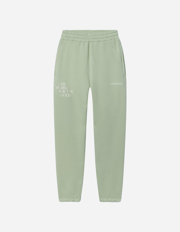 God Works for the Good Unisex Sweatpant Christian Jogger