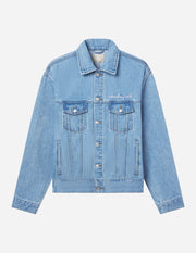 God of Miracles Denim Jacket Christian Outerwear