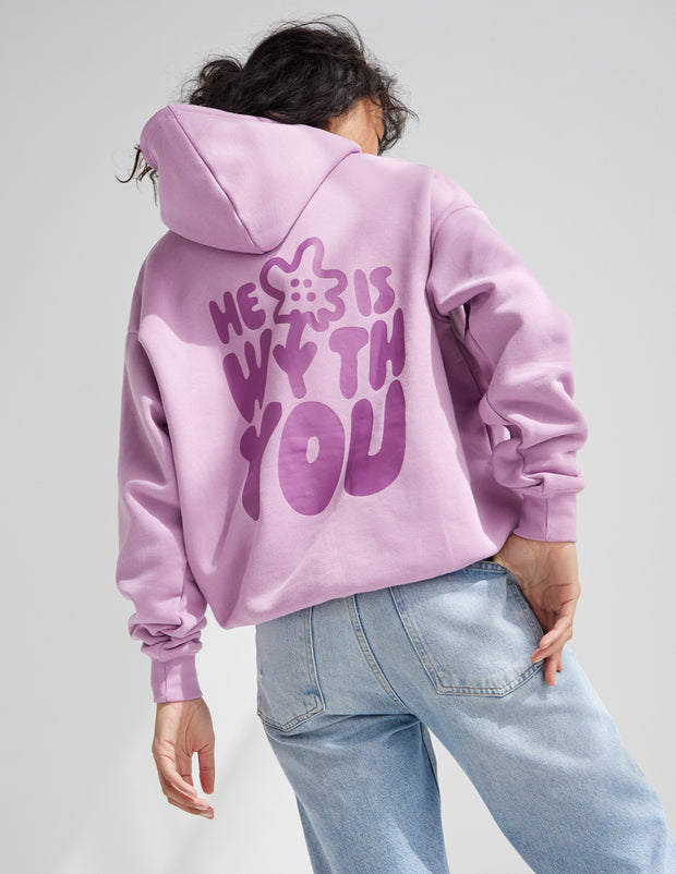 He Is With You Unisex Hoodie Christian Sweatshirt