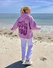 He Is With You Unisex Hoodie Christian Sweatshirt