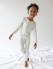 Heart Bamboo Kids Pajama Set Christian Children's Sleepwear