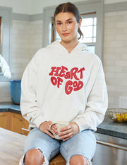 Heart of God Unisex Hoodie Christian Sweatshirt