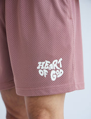 Heart of God Unisex Mesh Short Christian Sportswear