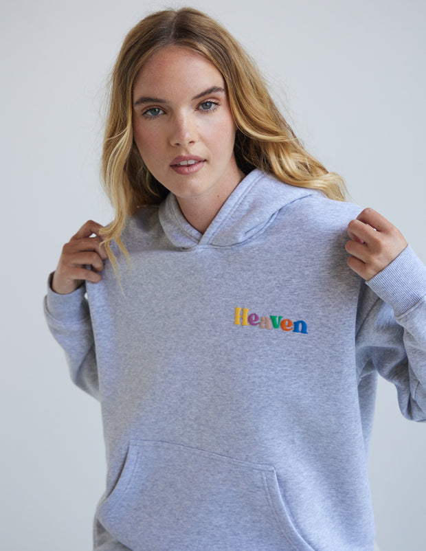 Heaven Heather Grey Unisex Hoodie Christian Sweatshirt