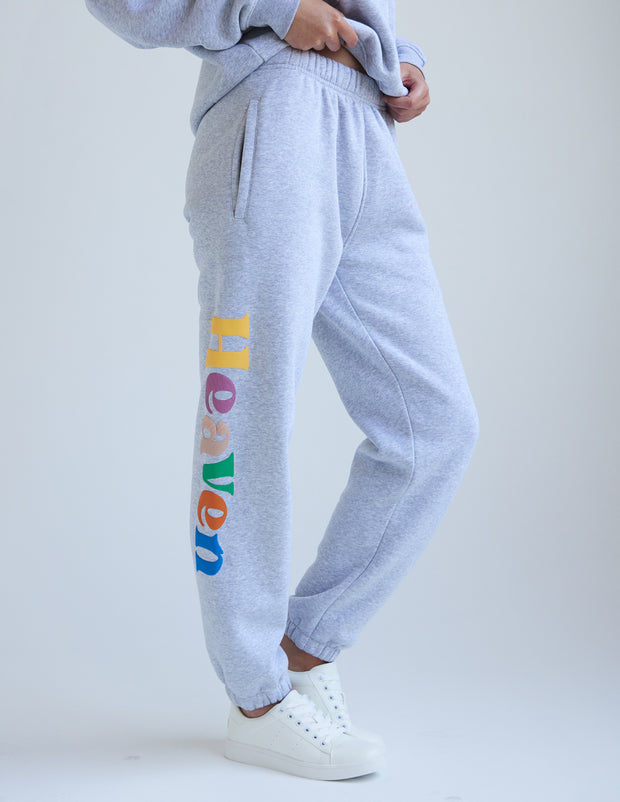 Heaven Heather Grey Unisex Sweatpant Christian Jogger