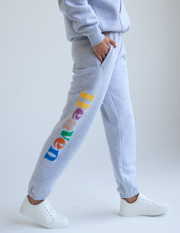 Heaven Heather Grey Unisex Sweatpant Christian Jogger