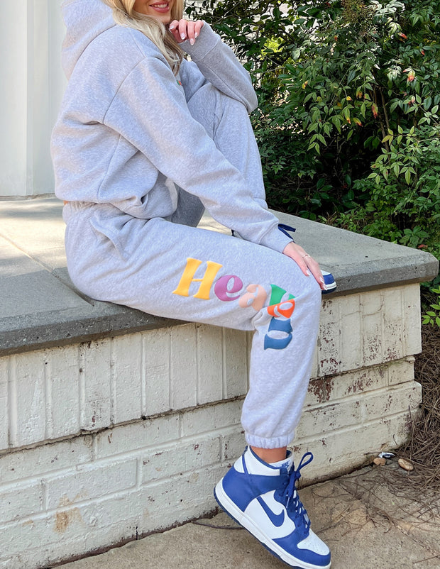 Heaven Heather Grey Unisex Sweatpant Christian Jogger