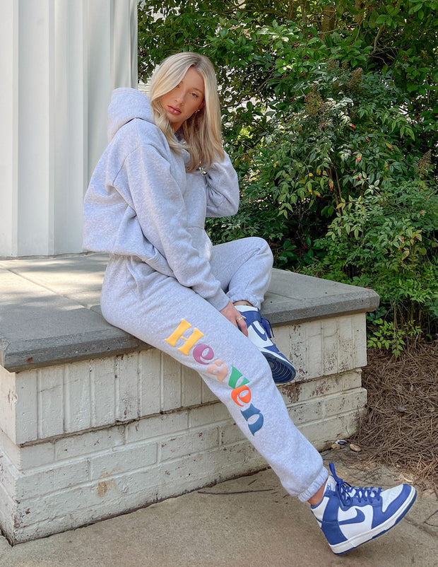 Heaven Heather Grey Unisex Sweatpant Christian Jogger