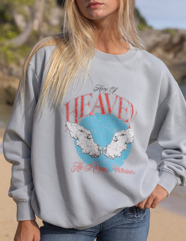 Hero of Heaven Unisex Crewneck Christian Sweatshirt