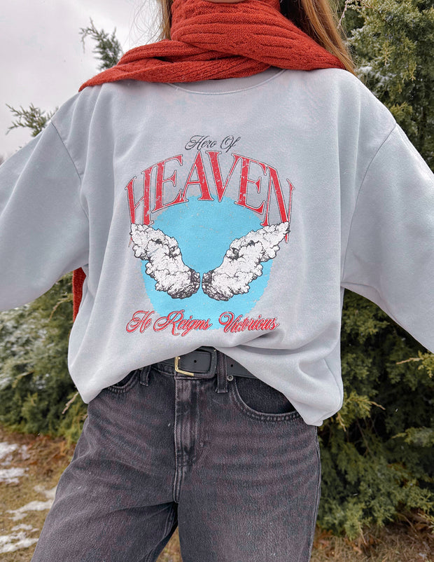 Hero of Heaven Unisex Crewneck Christian Sweatshirt