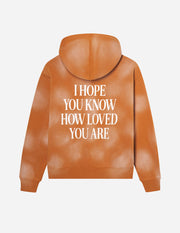 I Hope You Know Orange Unisex Hoodie Christian Sweatshirt