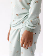 Lamb Bamboo Kids Pajama Set Christian Children's Sleepwear