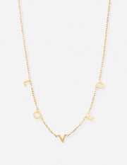 Loved Dainty Necklace Christian Jewelry