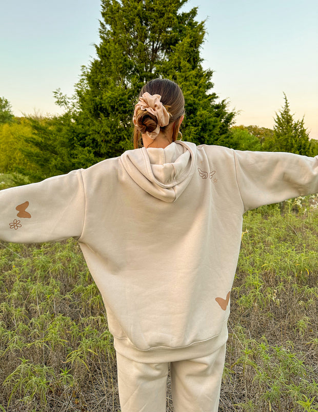 Made New Cream Unisex Hoodie Christian Sweatshirt