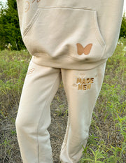 Made New Cream Unisex Sweatpant Christian Jogger