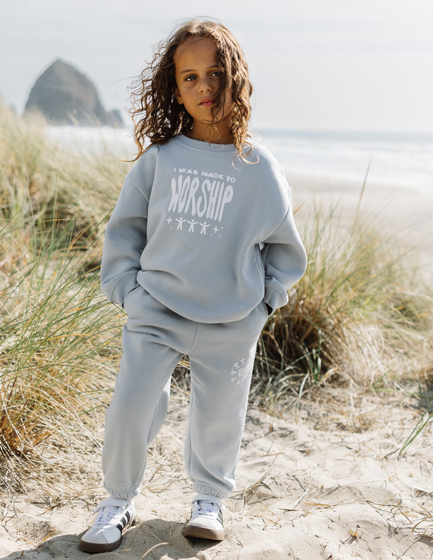 Made To Worship Kids Sweatpant Christian Jogger