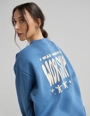 Made to Worship Unisex Crewneck Christian Sweatshirt