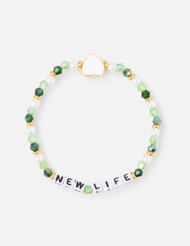 New Life Letter Bracelet Christian Jewelry