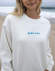 No Fear in Love Unisex Crewneck Christian Sweatshirt