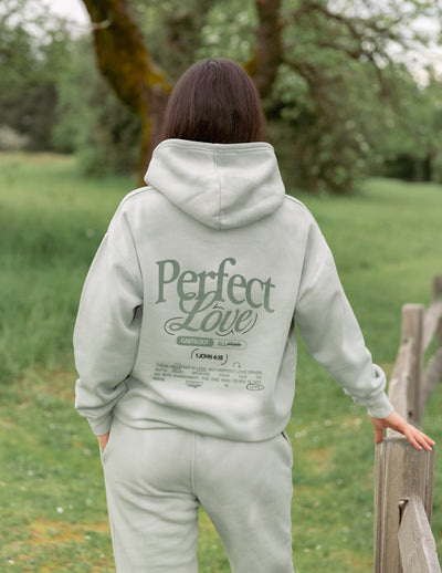 Perfect Love Unisex Hoodie Christian Sweatshirt