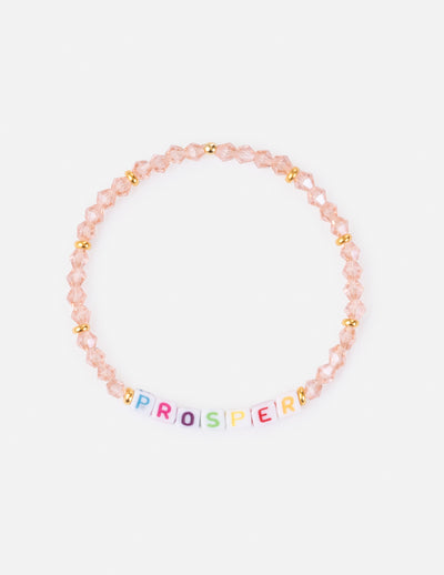 Prosper Letter Bracelet Christian Jewelry