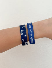 Riches of His Glory Reversible Wristband Christian Bracelet