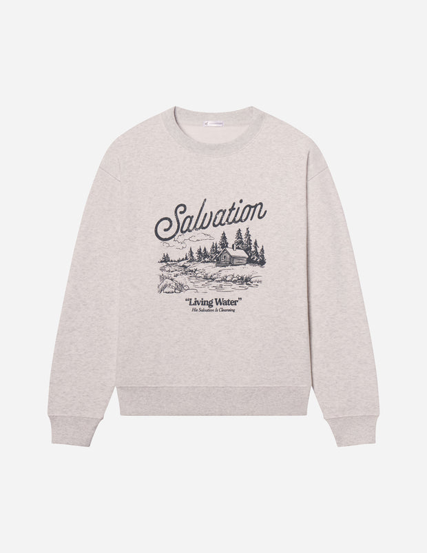 Salvation Unisex Crewneck Christian Sweatshirt