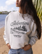 Salvation Unisex Crewneck Christian Sweatshirt