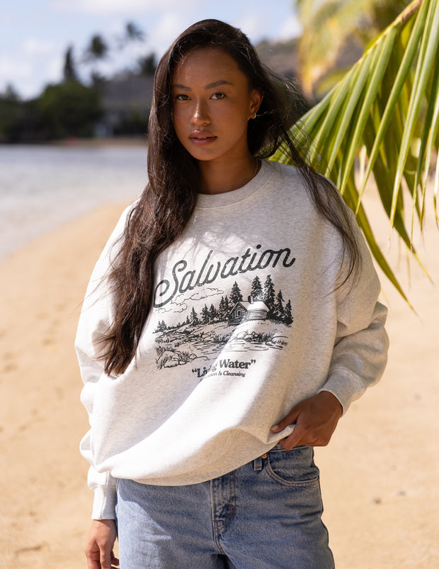 Salvation Unisex Crewneck Christian Sweatshirt