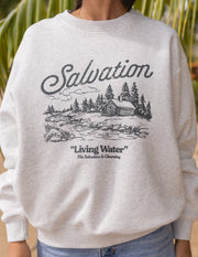 Salvation Unisex Crewneck Christian Sweatshirt